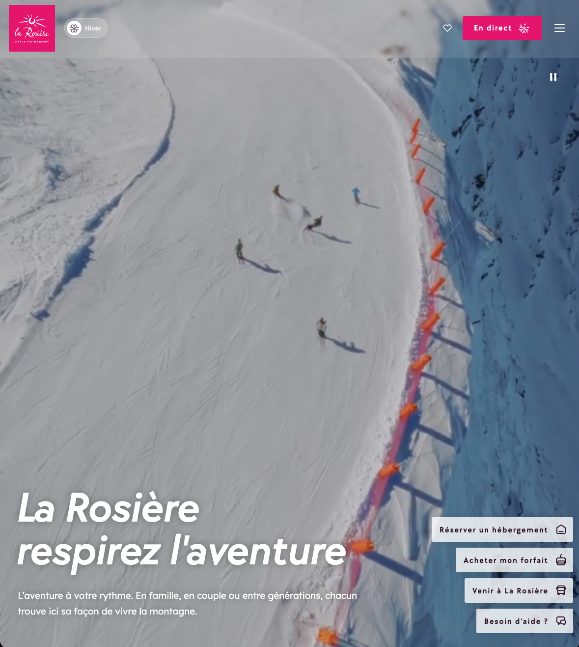 Site Officiel La Rosière